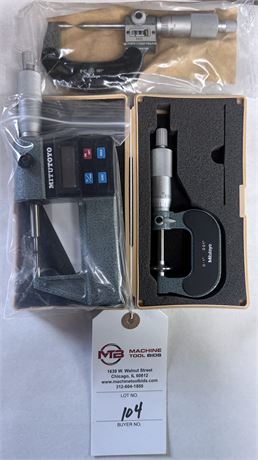 Assorted Micrometers