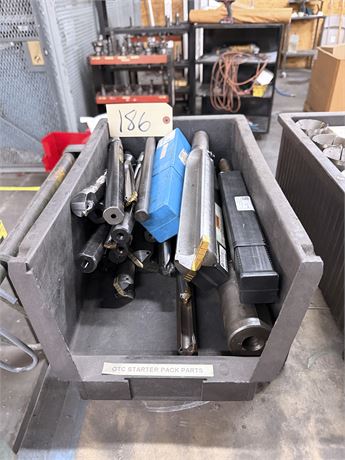 (1) Lot of Various Size Insert Drills
