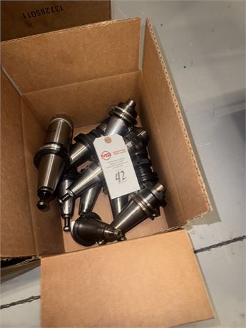 Lot of (10) Cat 40 Tool Holders