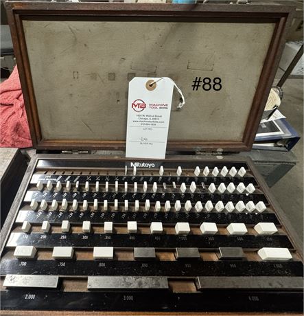 Mitutoyo Production Grade Blocks