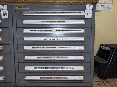 Stanley Vidmar 8-Drawer Heavy Duty Storage Cabinet