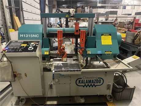 Clausing #H1315NC Twin Column Automatic Bandsaw