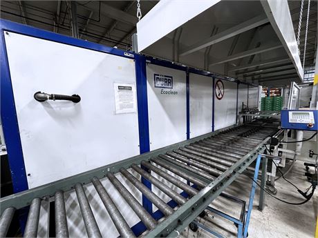 DÜRR ECOCLEAN UNIVERSAL 81C CONVEYOR PARTS WASHER (2000)