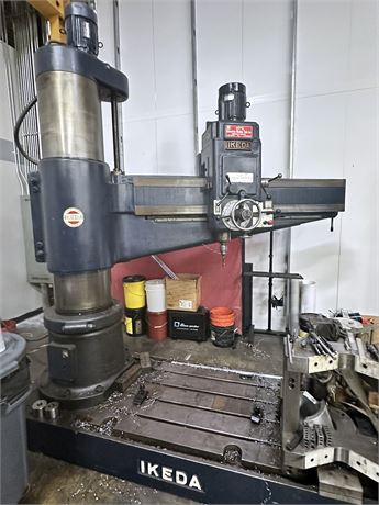 Ikeda RM-1875 Radial Arm Drill