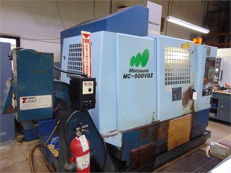 Matsuura MC-800 VGII CNC Vertical Milling Machine (2001)