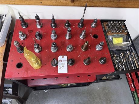 TOOL CART W/ MISC TOOLING