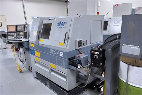 Star SV-12 CNC Swiss Type Screw Machine (2008)