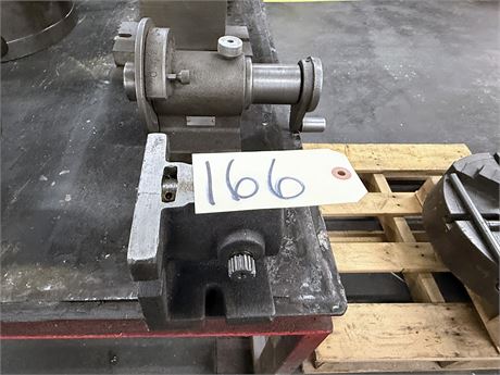 (1) 5C-Spin Indexer w/ (1) 5 x 4 x 5 Cast Lathe Milling Collet Holding Fixture