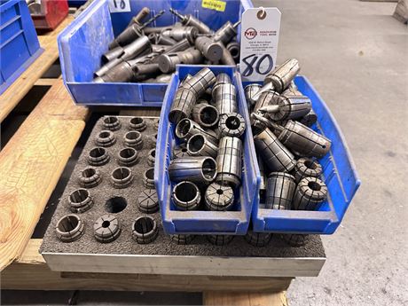 Lot of various Size Collets