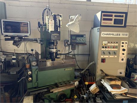 Charmilles Eleroda 110 Sinker Type EDM W/ Tooling