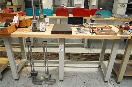 (1) Work Benches Table