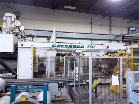 Greenerd 4H-750-113 x 113-68X6R horizontal hydraulic press (2016)