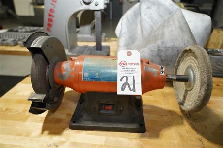 (1) 8'' Bench Grinder / Buffer