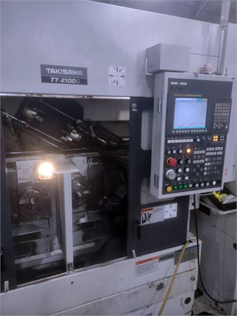 Takisawa TT-2100G Multi Spindle CNC Lathe