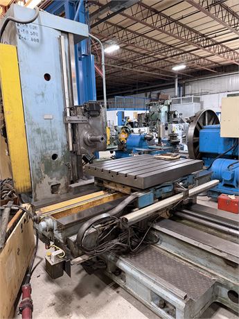 4” KURAKI KBT 100 3W Horizontal Boring Mill HBM