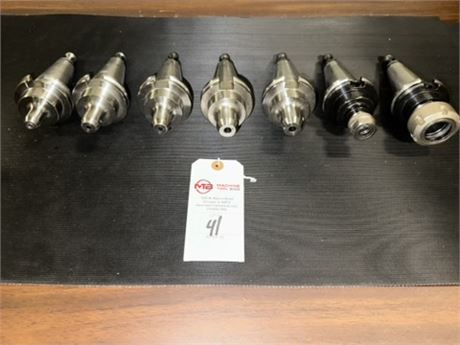 Lot of (10) Cat 40 Tool Holders