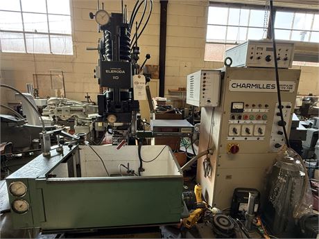 Charmilles Eleroda 110 Sinker Type EDM W/ Tooling