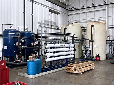 EVOQUA/ Siemens Reverse Osmosis, Carbon Unit and Deionized System
