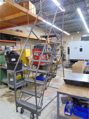 PW Platforms Inc. Warehouse Ladder