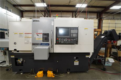 2014 OKUMA GENOS L300-MYW  CNC TURNING CENTER AND MILLING CENTER