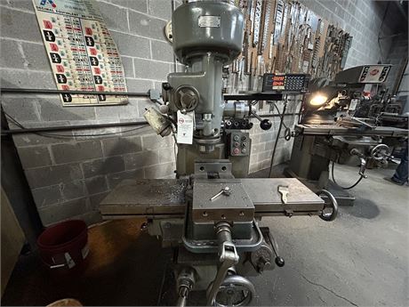 Tree Model 2VG Vertical Knee Mill