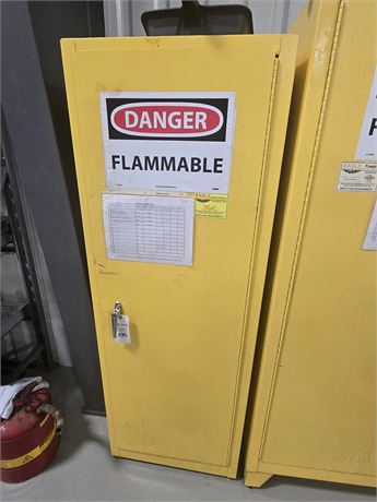 23" x 18" x 60" H Flammable Safety Cabinet