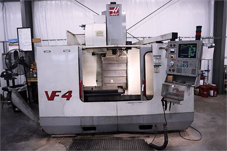 Haas VF-4 CNC Vertical Mill (2000)