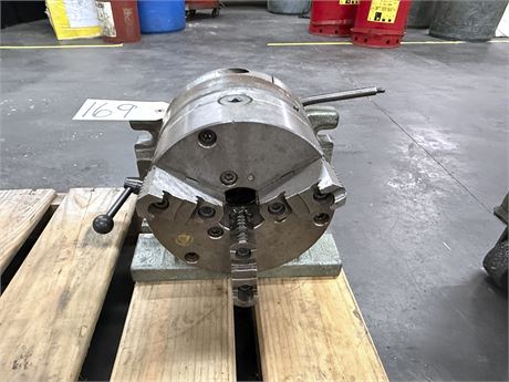 Dividing Head/ Indexing Head 8'' Super Spacer With 3-Jaw Chuck