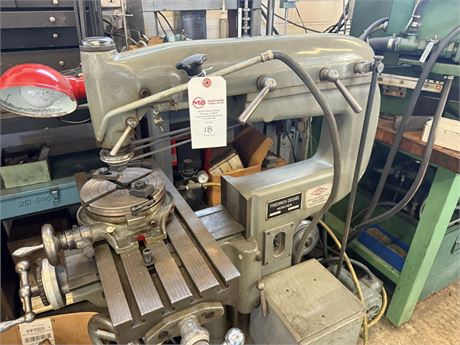 Friedich Deckel Engraving Machine Model G1F W/ Rotary Table Serial # 79682