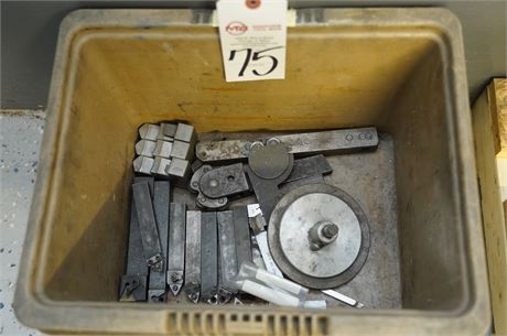 (1) Bin of tooling