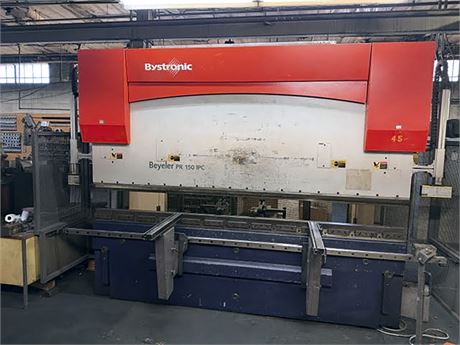 Bystronic 150 Ton Hydraulic Press Brake (2005)