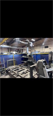 Yaskawa Motoman HP50 NX100 Welding Cell (2009)