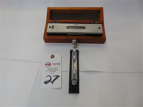 Starrett, Mitutoyo Machine Levels