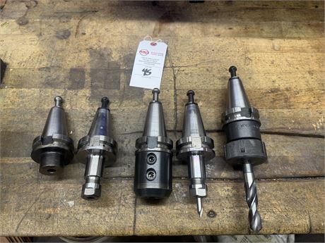 Lot of 5  Assorted Tool Holders