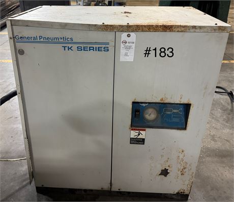 General Pneumatics TK Series R22 Regrigerant Air Dryer