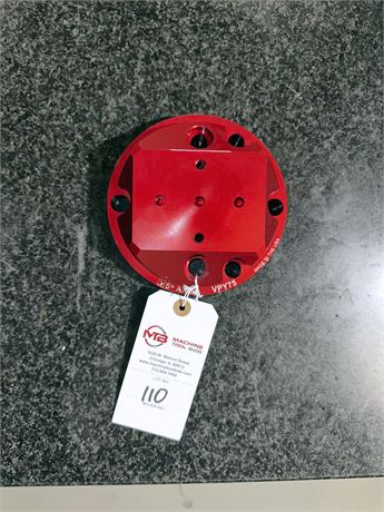 5th Axis #VPY75 5 3/4" Base with V75100 Attached Vise