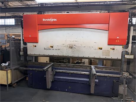 Bystronic 150 Ton Hydraulic Press Brake (2005)
