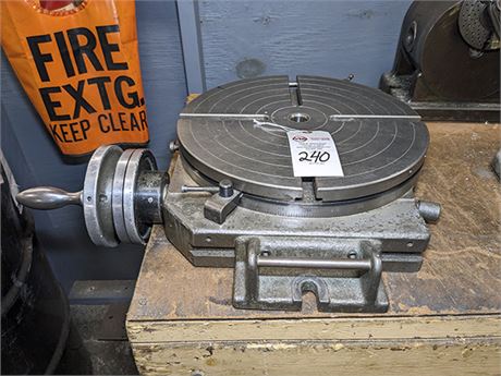 Bridgeport 15" Rotary Indexing Table