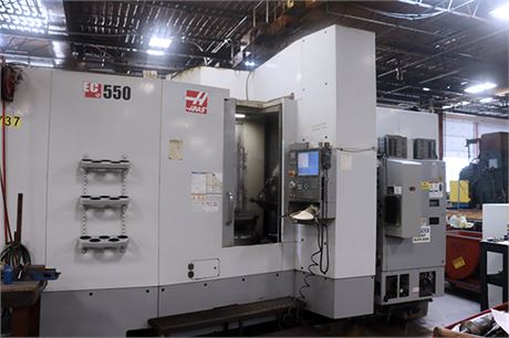 Haas EC550 Horizonal Machining Center (2010)