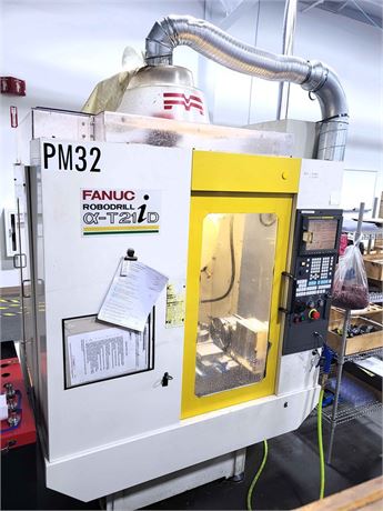 Fanuc Robodrill T21iD Vertical Machining Center (2003)