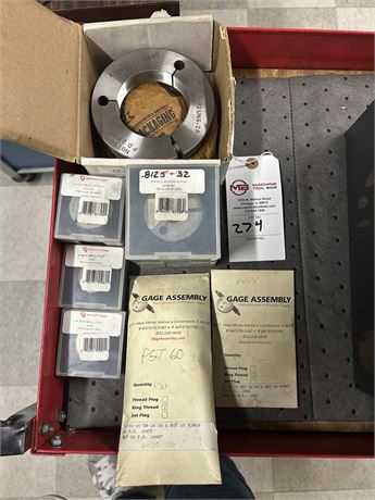 Assorted Thread Ring Gage Sets