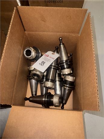 Lot of (10) Cat 40 Tool Holders