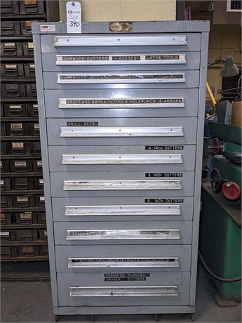 Lyon MSSII 11-Drawer Heavy Duty Storage Cabinet