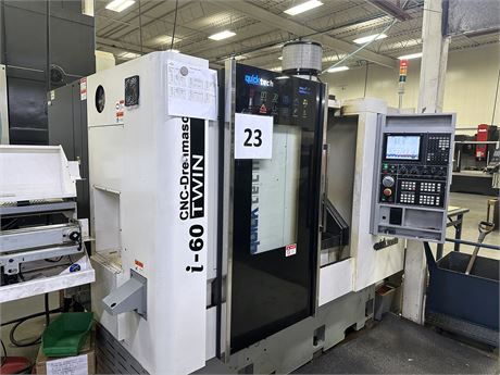 Quicktech I-60 Twin Multi-Axis Lathe (7 axis) 2017