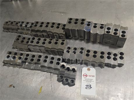 Lot of Assorted Steel 6-8"" Assorted Pie Jaws