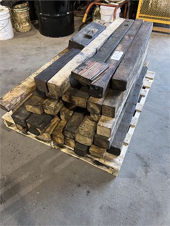 Skid of Wood Timbers