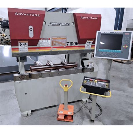 Accurpress 71006 Hydraulic Press Brake (2010)