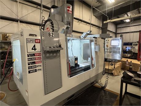 2004 - Haas VF-4SS High Speed Vertical Machining Center