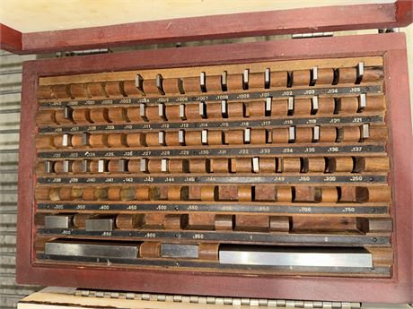 Gage block set