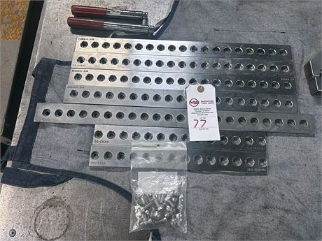 Lot of System 3R EDM Fixture Rails for Agie 250/270 HSS